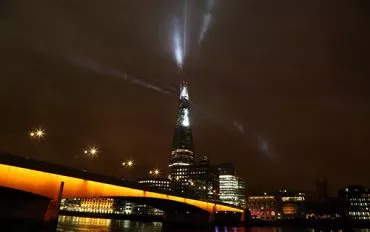 Shard lights up the festive season